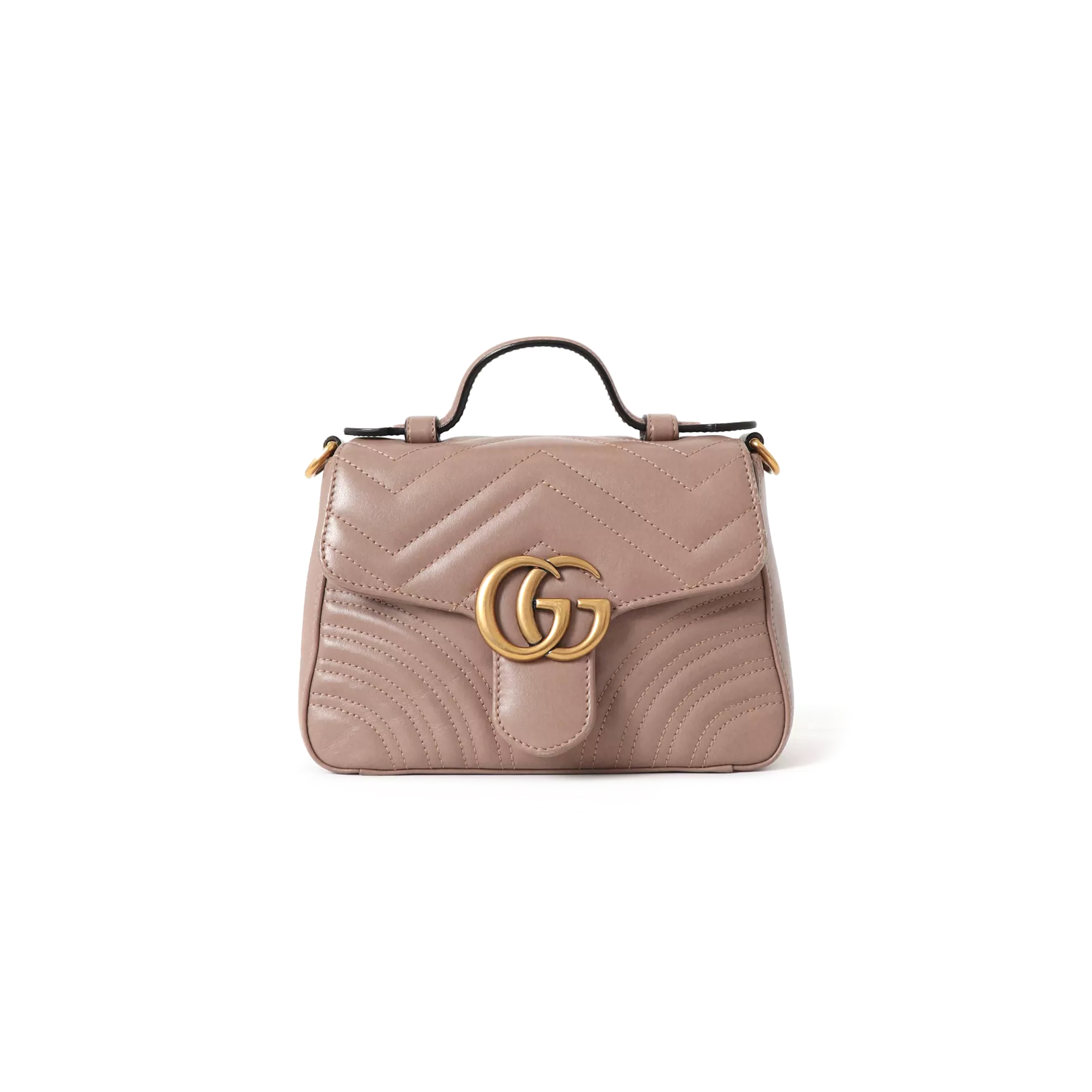 GUCCI GG MARMONT MINI TOP HANDLE BAG ‎‎547260 (21*15.5*8cm)